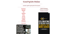 Desktop Screenshot of goodspiritsonline.com